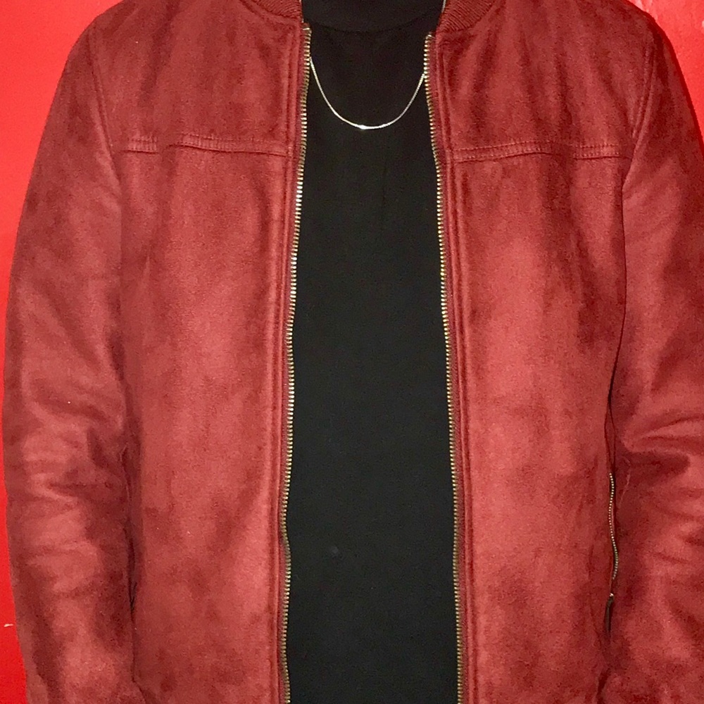 Red jacket
